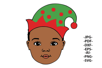 Peekaboo Boy Svg, Christmas Afro Boy, Afro Boy Svg, Black Boy Svg, Merry Christmas, Cute Little Boy Svg, African American, Svg Cut Files SVG 1uniqueminute 