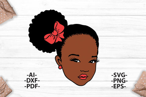 Peekaboo Girl Svg, Afro Girl Svg, African American, LIttle Black Girl, Black Girl Magic, Afro Puff Hair Svg, Svg Cut files SVG 1uniqueminute 