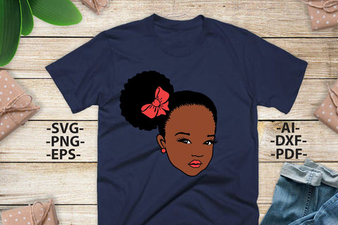 Peekaboo Girl Svg, Afro Girl Svg, African American, LIttle Black Girl, Black Girl Magic, Afro Puff Hair Svg, Svg Cut files SVG 1uniqueminute 