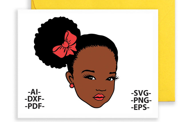 Peekaboo Girl Svg, Afro Girl Svg, African American, LIttle Black Girl, Black Girl Magic, Afro Puff Hair Svg, Svg Cut files SVG 1uniqueminute 