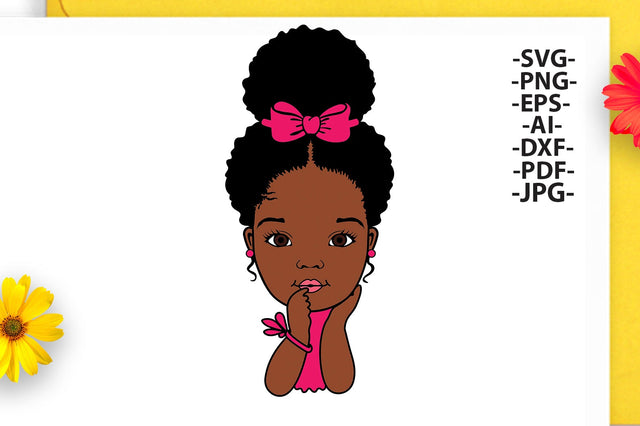 Peekaboo Girl Svg, Afro girl Svg, Afro Puff Hair Svg, Black Girl Svg, Afro baby Svg, Black Woman Svg, African American SVG 1uniqueminute 