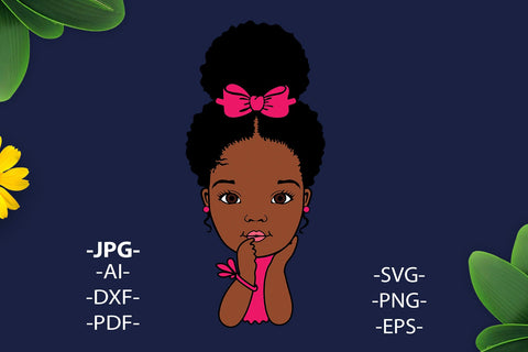 Peekaboo Girl Svg, Afro girl Svg, Afro Puff Hair Svg, Black Girl Svg, Afro baby Svg, Black Woman Svg, African American SVG 1uniqueminute 