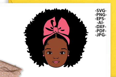 Peekaboo Girl Svg, Afro Girl Svg, Ribbon, Black Girl Svg, Afro Baby Svg, Afro Woman, Black Girl Magic, African American, Svg Cut files SVG 1uniqueminute 