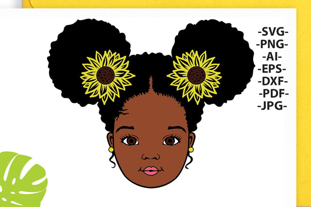 Peekaboo girl Svg, Afro girl Svg,Afro puff, Sunflower, Cute girl Svg, Black Woman, Black History Svg, African American, Svg Cut Files SVG 1uniqueminute 