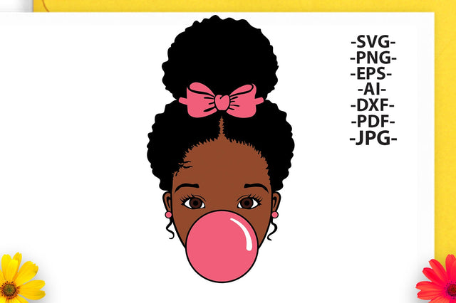 Peekaboo girl Svg, Sunflower Svg, Afro Girl Svg, Little cute girl Svg, Black African Girl, Black History, African American, Svg cut files SVG 1uniqueminute 