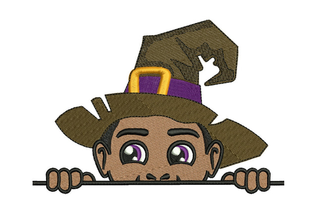 Peekaboo Halloween Embroidery design, Black boy embroidery design, Peekaboo Embroidery design, spooky season Embroidery/Applique DESIGNS NextEmbroidery 