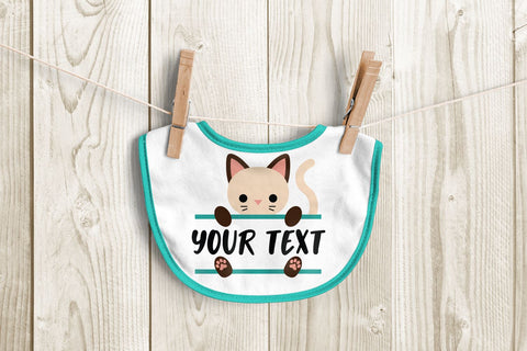 Peeking Cat Split SVG SVG Designed by Geeks 