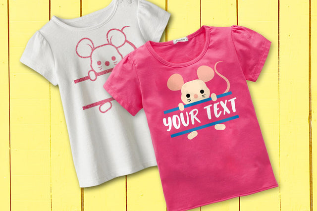 Peeking Mouse Split SVG SVG Designed by Geeks 