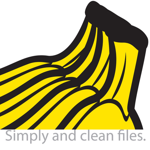 Peeled, opened and bunch of bananas SVG TribaliumArtSF 