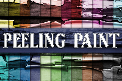 Peeling Paint Digital Paper Textures Sublimation Old Market 