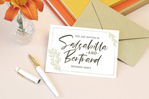 Pejuang Cinta - Handwritten Font Font StringLabs 