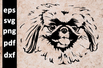 Pekingese Dog Cut File Clipart PNG SVG EPS DXF SVG nikola 