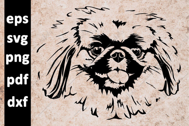 Pekingese Dog Cut File Clipart PNG SVG EPS DXF SVG nikola 