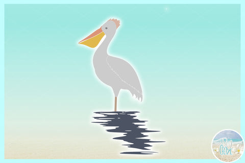 Pelican SVG | Bird SVG | Nautical SVG SVG Harbor Grace Designs 