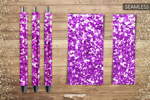 Pen Glitter Wraps Bundle | PNG | Sublimation Sublimation SvgOcean 