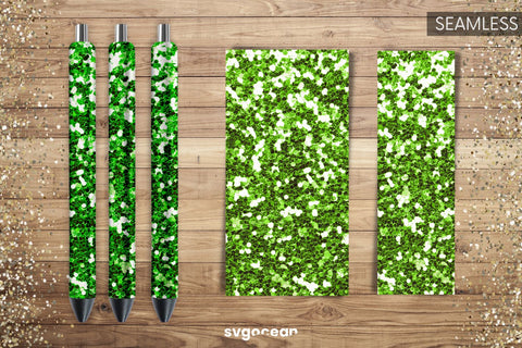 Pen Glitter Wraps Bundle | PNG | Sublimation Sublimation SvgOcean 