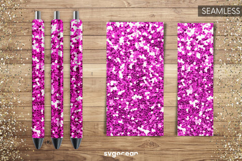 Pen Glitter Wraps Bundle | PNG | Sublimation Sublimation SvgOcean 