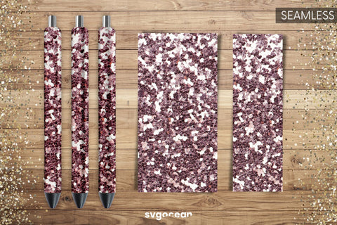 Pen Glitter Wraps Bundle | PNG | Sublimation Sublimation SvgOcean 