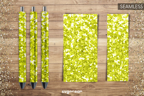 Pen Glitter Wraps Bundle | PNG | Sublimation Sublimation SvgOcean 