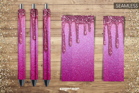 Pen Wraps Glitter Bundle | PNG | Sublimation Sublimation SvgOcean 