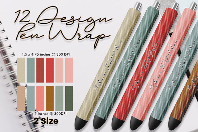 Pen Wraps Sublimation design small polka dot pattern Sublimation artnoy 