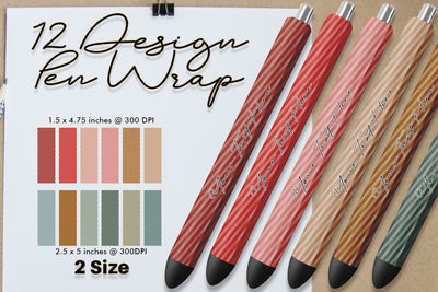 Pen Wraps Sublimation design stripes pattern background Sublimation artnoy 