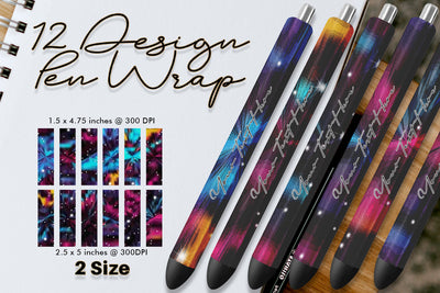 Pen Wraps Sublimation Sublimation artnoy 
