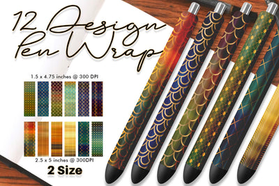 Pen Wraps Sublimation Sublimation artnoy 