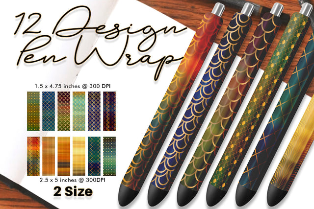 Pen Wraps Sublimation Sublimation artnoy 