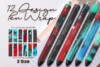Pen Wraps Sublimation Sublimation artnoy 