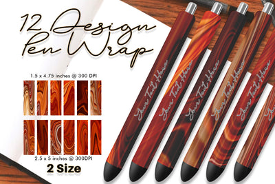Pen Wraps Sublimation Sublimation artnoy 