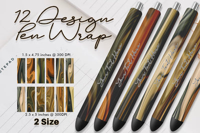 Pen Wraps Sublimation Sublimation artnoy 