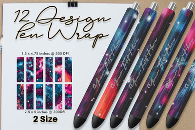 Pen Wraps Sublimation Sublimation artnoy 