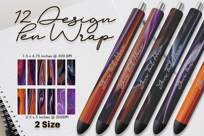 Pen Wraps Sublimation Sublimation artnoy 