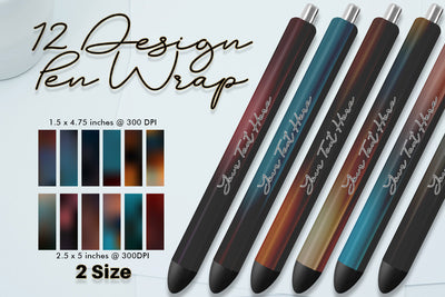Pen Wraps Sublimation Sublimation artnoy 