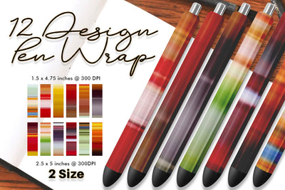 Pen Wraps Sublimation Sublimation artnoy 