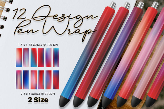 Pen Wraps Sublimation Sublimation artnoy 