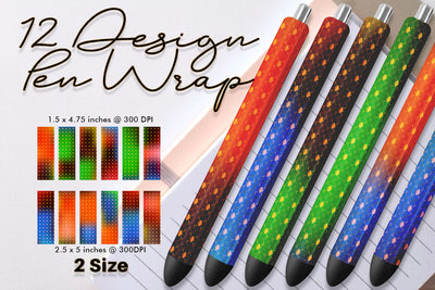 Pen Wraps Sublimation Sublimation artnoy 