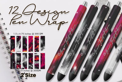 Pen Wraps Sublimation Sublimation artnoy 