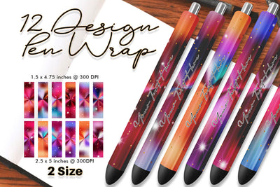 Pen Wraps Sublimation Sublimation artnoy 