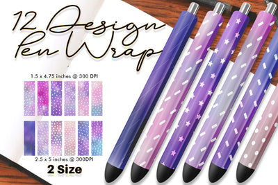 Pen Wraps Sublimation Sublimation artnoy 