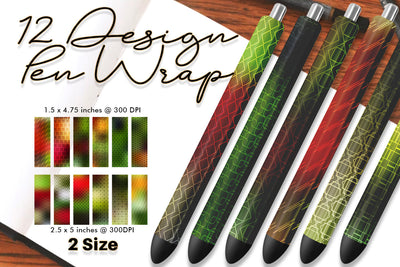 Pen Wraps Sublimation Sublimation artnoy 