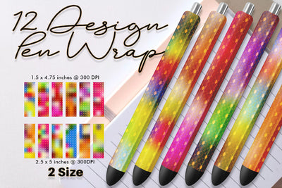 Pen Wraps Sublimation Sublimation artnoy 