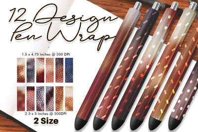 Pen Wraps Sublimation Sublimation artnoy 