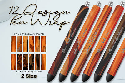 Pen Wraps Sublimation Sublimation artnoy 