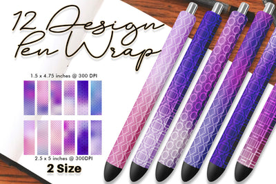 Pen Wraps Sublimation Sublimation artnoy 