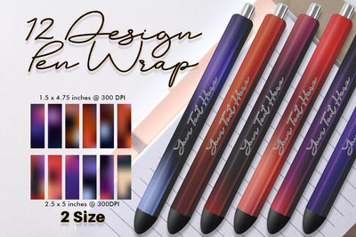 Pen Wraps Sublimation Sublimation artnoy 