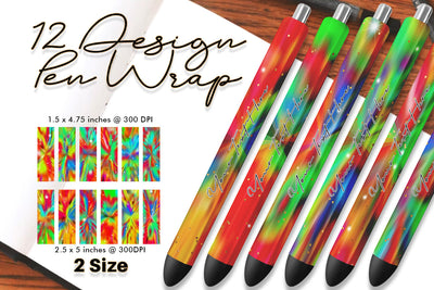 Pen Wraps Sublimation Sublimation artnoy 
