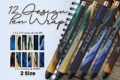 Pen Wraps Sublimation Sublimation artnoy 