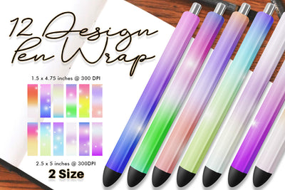 Pen Wraps Sublimation Sublimation artnoy 